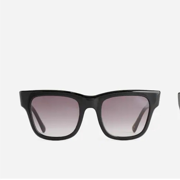 Madewell black oversized sunglasses